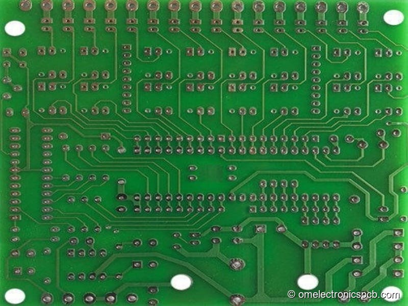 Single-sided PCB manufactured by OM Electronics in India