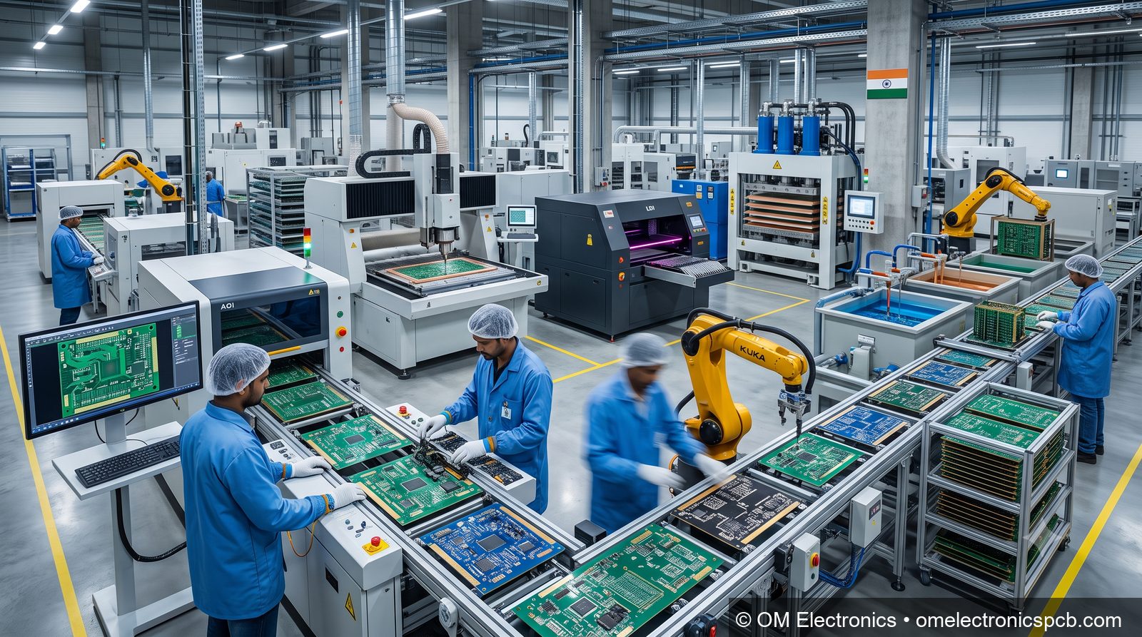 PCB manufacturer India multilayer board production